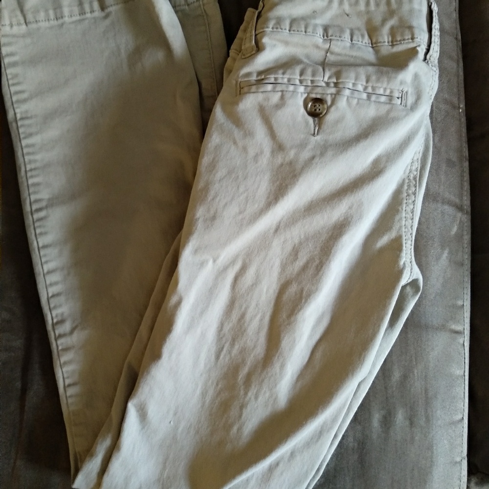 Khaki boot cut